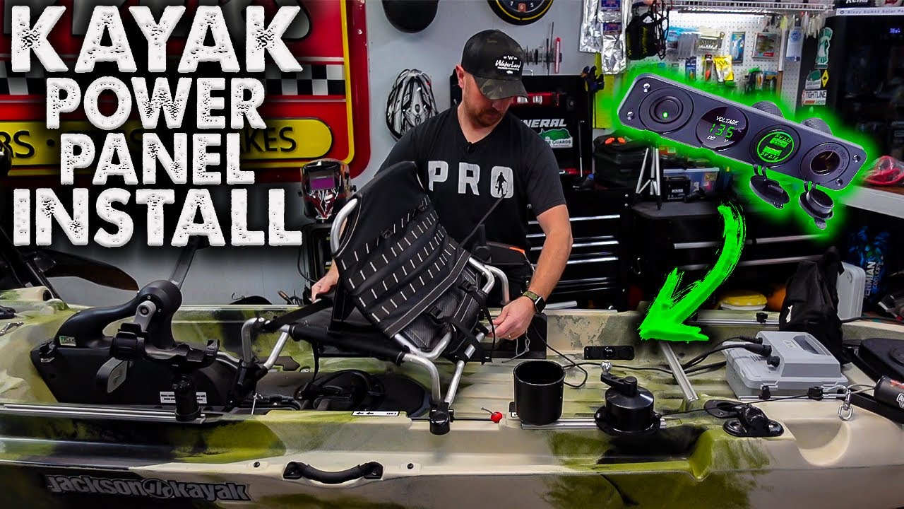 Установка индивидуальной USB-панели/панели питания для каяка | Сделай сам | Сборка каяка в 2021 г...