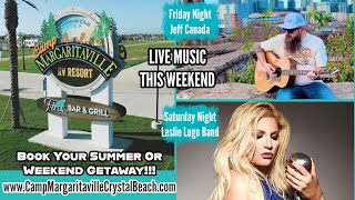 Camp Margaritaville Crystal Beach, Live Music And Fresh Seafood.