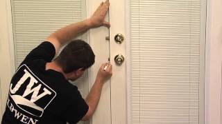 How to Align the Strike Plates on a Double Entry Door System