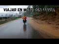 viajar en moto bajo una lluvia intensa - episodio 14 || Recorriendo el Perú en moto