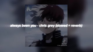 always been you - chris grey (slowed + reverb)