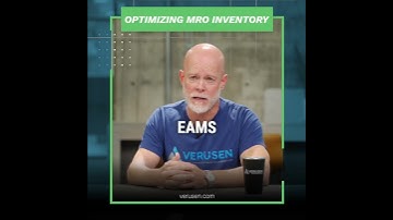 Why Can’t I Trust My ERP or EAM for MRO Inventory Optimization?