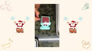 Painting Chimney Santa Bath Bomb