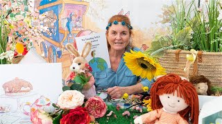 Sarah Ferguson reading The Travelling Turtle's First Adventure by Bianca Vickers