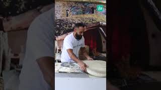 شيف تيمور يخبز خبز الصاج