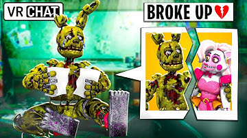 Spring Bonnie BREAKS UP with Glamrock Mangle in VRCHAT