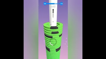 169 Level of Stack Ball android gameplay #shorts