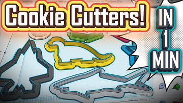 Tinkercad Tutorial! New Sketch Tool Feature (Stroke) First Look! Cookie Cutters Are Simple Now!!!