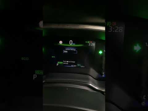 How to reset your TPMS on a 2020 Toyota Corolla