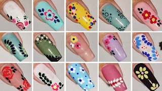 10 Easy Dotting Tool Nail Designs: Compilation! – by Moonlight Nail Art 