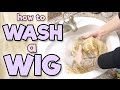 HOW TO WASH A WIG | Alexa&#39;s Wig Series #4