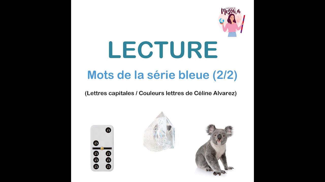 QUIZ LECTURE DE MOTS / SÉRIE BLEUE (2/2) / CAPITALES (COULEURS MARIA
