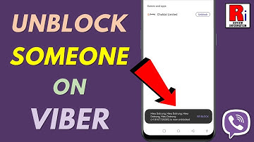 How to Unblock Someone on Viber