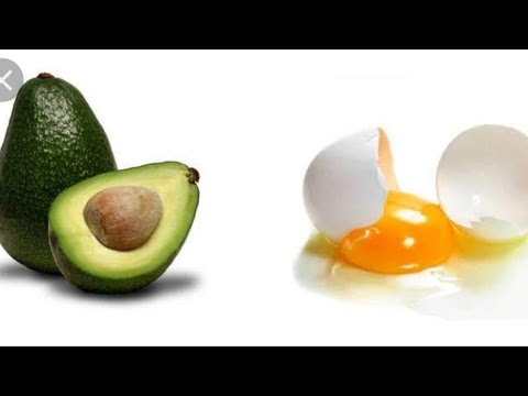 Aguacate Huevo 🥑🥚Mascarilla Intensiva Para El Cabello Maltratado YouTube