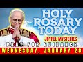 HOLY ROSARY TODAY ❤️ WEDNESDAY, JANUARY 28, 2026 🌹 GLORIOUS MYSTERIES | HEALING THE TIRED SOU