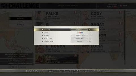 STREET FIGHTER V Gill Normal Survival Cleared