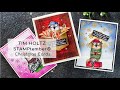 Tim Holtz STAMPtember®  Exclusive DISTRESS INKS + Fun Snarky Cats XMAS CARDS