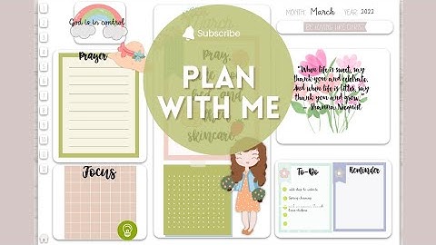 Plan with me-March 2022 (TOUCHNOTES NEW FEATURE THAT CHANGES EVERYTHING)