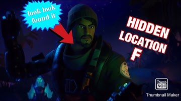 Search the Hidden "F" in the New World Loading Screen Location Guide - Fortnite Chapter 2 (Season 1)