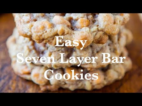 Easy Seven Layer Bar Cookies