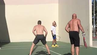 Rocky Carson Series 19 - Video 17 - Controlling Center Court In Outdoor Racquetball