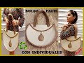 COMO HACER  BOLSO SUPER FACIL EN 15 MINUTOS CON 2 INDIVIDUALES / BOLSO DIY YUTE ♻️