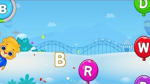 Balloon Bash: Can You Find the Letter 