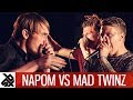 Napom vs mad twinz  fantasy battle  world beatbox camp