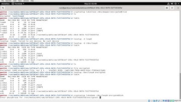 Create an encrypted vault in Linux.