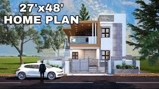 27 x 48 west facing bunglow 27 x 48 west facing bunglow