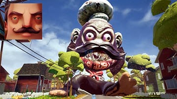 Hello Neighbor - My New Neighbor Big Chef Monkey (Dark Deception) Act 2 Hole Gameplay Walkthrough