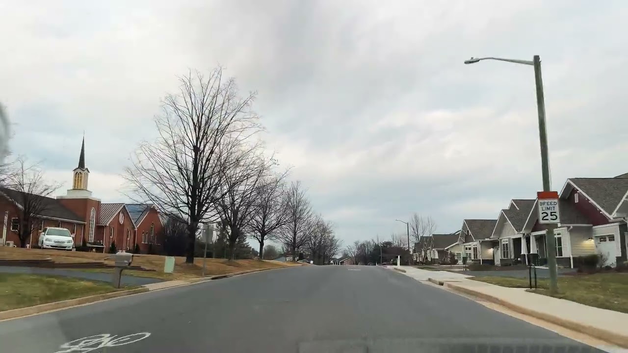 Driving Mt. Clinton pike | Harrisonburg | VA tour 