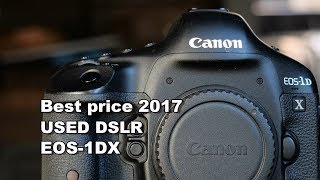 一眼レフカメラ「Canon EOS-1DX」の激安中古を買った件 used full frame DSLR unboxing test