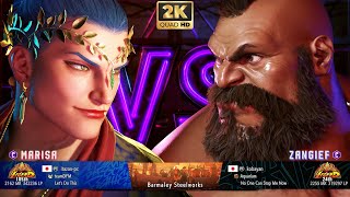 Street Fighter 6 🔥 itazan (MARISA) VS kobayan (ZANGIEF) 🔥 Ranked Match 🔥 SF6 [2K ACTION]