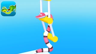 Gravity Noodle Game 🐸🔥 All Levels New Update - iOS / Android Mobile Gameplay #1 screenshot 2