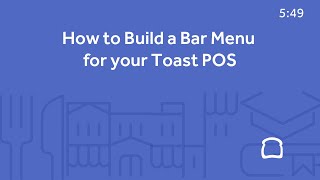 How to Build a Bar Menu for your Toast POS screenshot 1