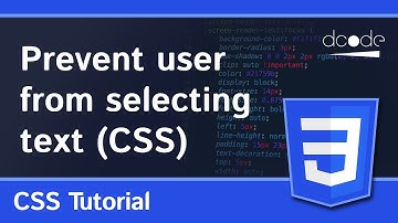 CSS user-select Property (Rare CSS Props #1)
