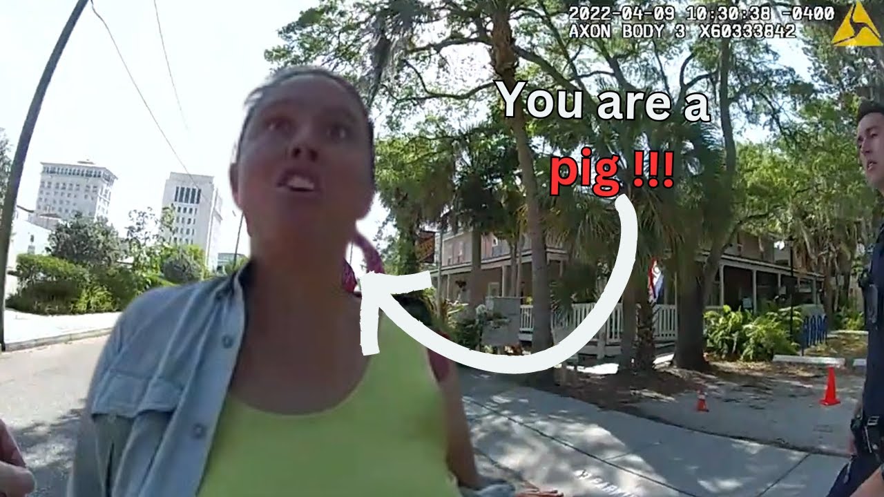 Entitled 13-Year-Old Brat Thinks She's Above The Law - YouTube