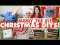 Five Buddy The Elf Christmas DIYS for 2021 🌲 Walmart DIY Mystery Box Challenge | Elf Movie Crafts