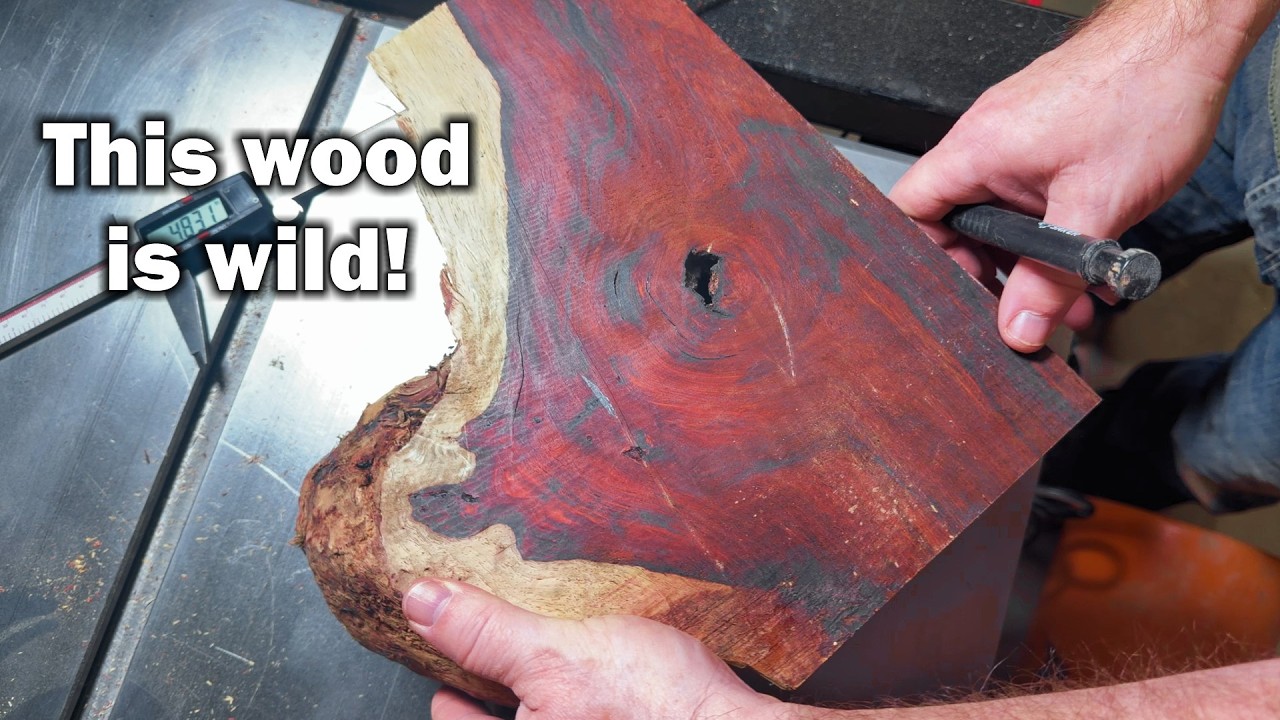 Woodturning - Rare Bocote Burl