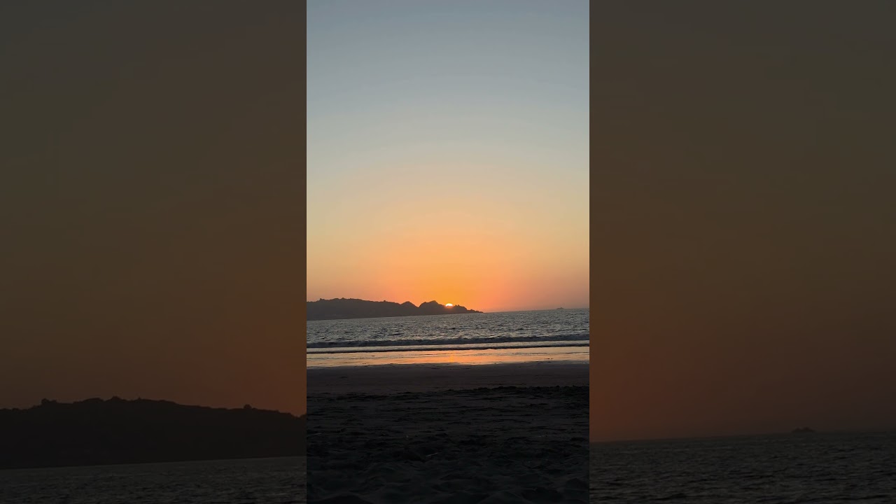 Un atardecer inolvidable en las costas de Coquimbo