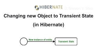 Changing new Object to Transient State (in Hibernate)