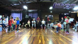 Melbourne Break Dance THE LEAGUE - Season 3 Round 2 Battle 9 Tiny Terrorz vs Super Illinz