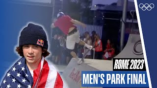 NEW WORLD CHAMP!  | Men's Park Final Highlights! | WST: Rome 2023