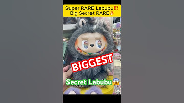 🔥The BIGGEST Secret Labubu in the world😱 #labubu #labubuunboxing #viral