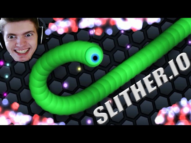 Slither.io - NOVA COBRA VERDE NEON! (SLITHERIO) 