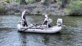 Float Fishing The Arkansas River | Guides Day Off | Catching Brown trout on Streamers!