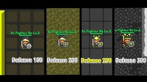Level 1 Hits 250 Defense!! + PvP [Rucoy Online]