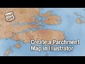 Create a Parchment Map in Adobe Illustrator