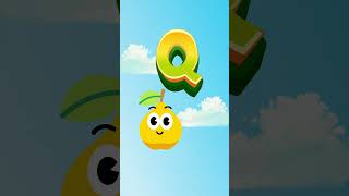 Learn ABC Fruits! 🍎🍌 Yummy Alphabet A-Z for Toddlers | Easy Brizzy #abcsong #kids #alphabetsong